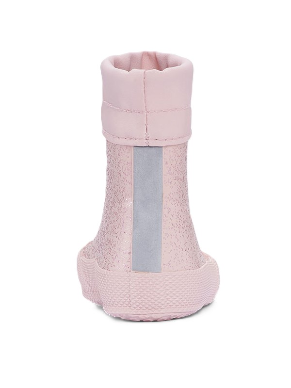 Bundgaard Malik 9412 Old Rose Sparkle zateplené barefoot holínky